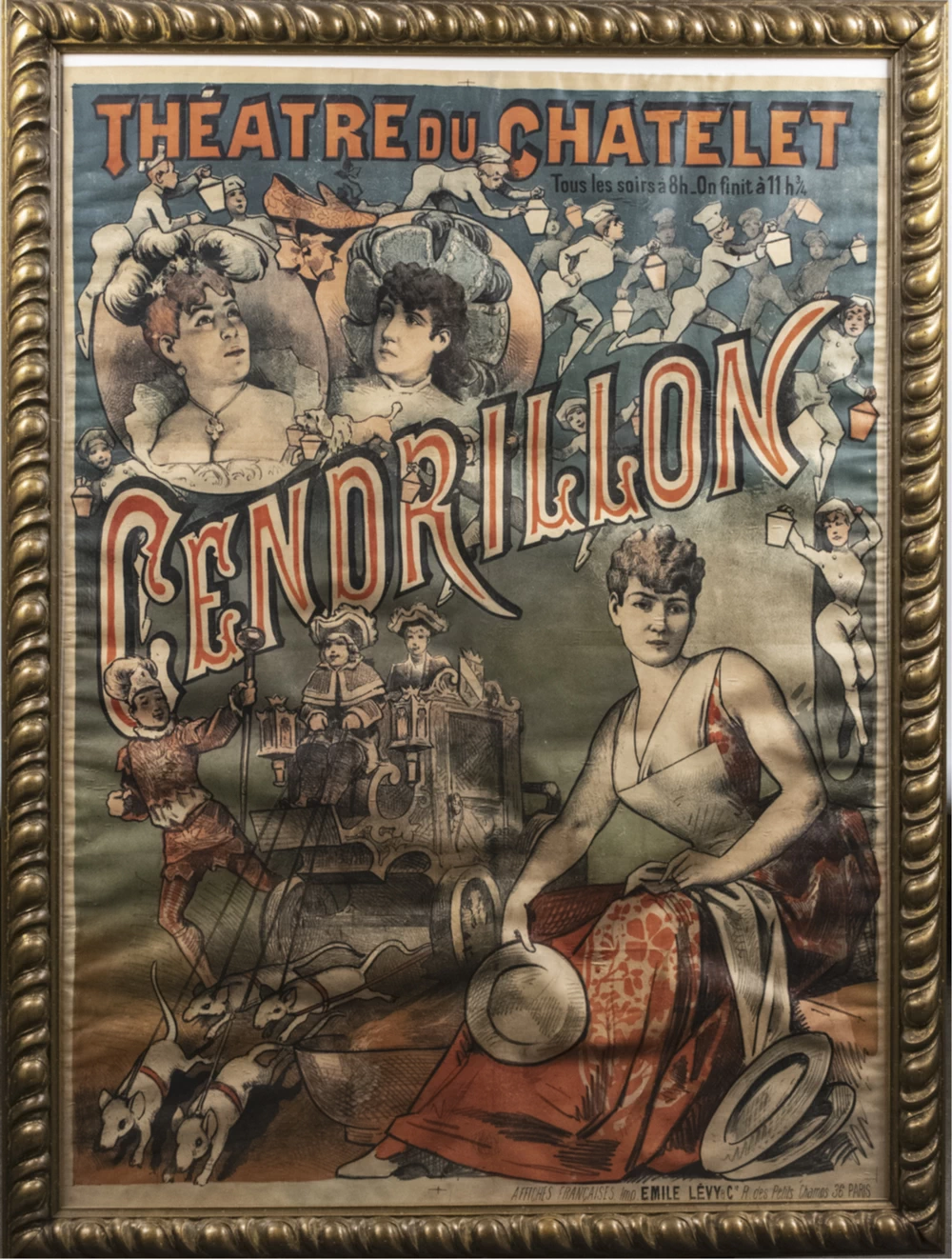 Poster dell'Opera di Cenerentola Theatre du Chatelet